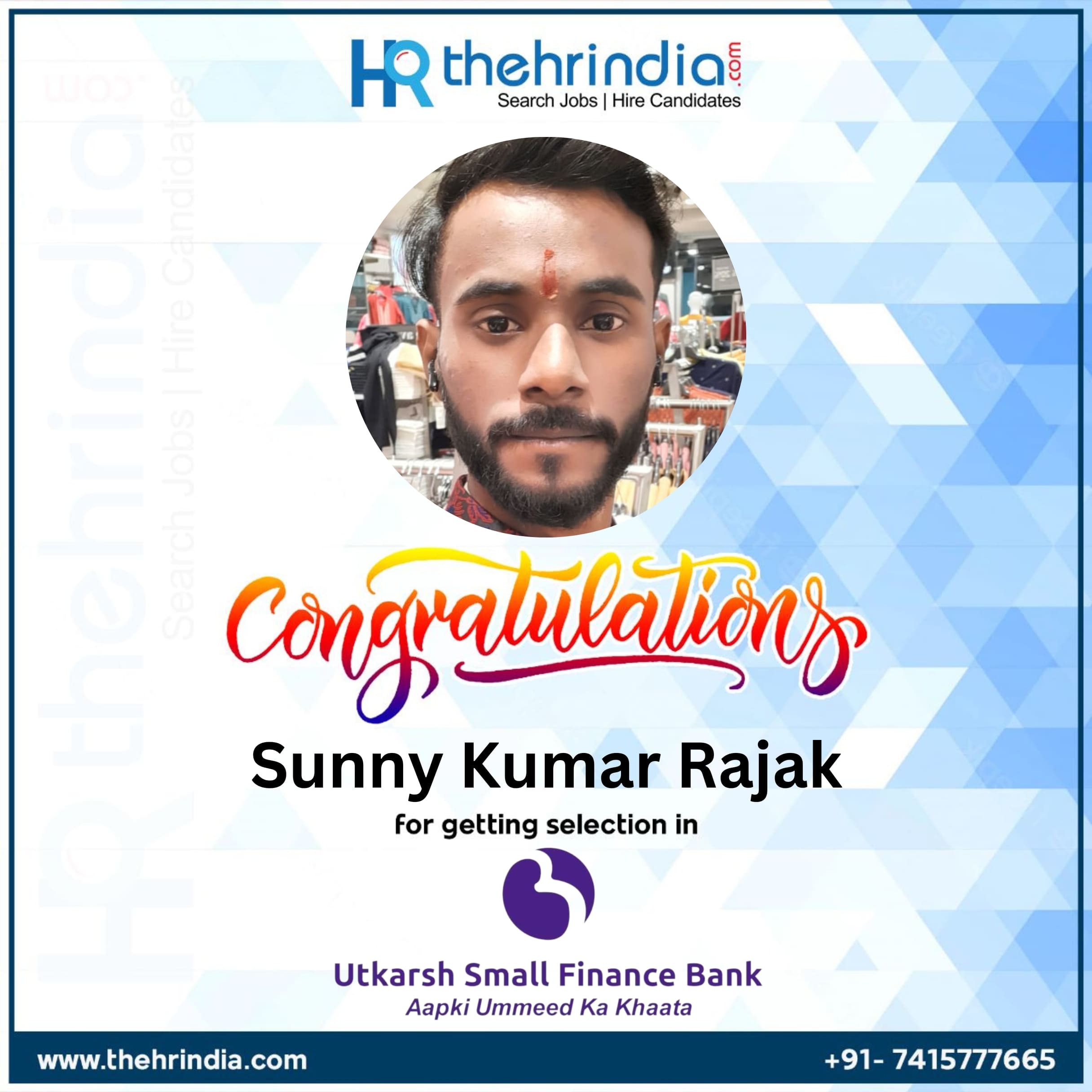 Sunny Kumar Rajak  | The HR India
